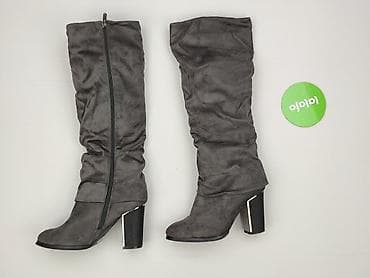 Women: High boots for women, size 37 — 3