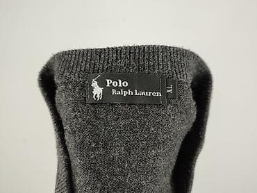 wełniany sweter: Polo Ralph Lauren, Sweter dla mężczyzn, rozmiar XL — 4