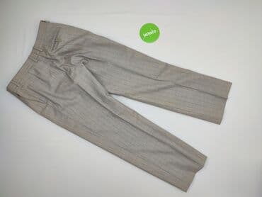 spodnie z wysokim stanem dla kogo: Suit pants for men, size S — 3