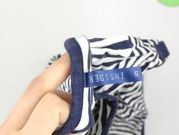 koszulka w niebieskie paski: Sukienka damska, rozmiar S — 4