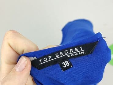 srebrne sukienki na imprezę: Top Secret, Bluzka damska, rozmiar M — 4