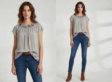 smyk bluzki dziewczęca: Bluzka damska, rozmiar M — 7