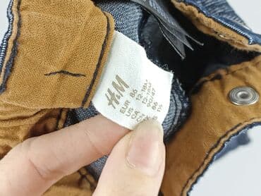 джинсы: Джинсові штани, H&M, 12-18 міс., стан - Дуже гарний — 4