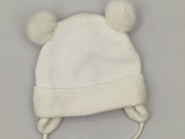 czapka zimowa wiązana dla niemowlaka: Cap, 9-12 months, condition - Very good — 1
