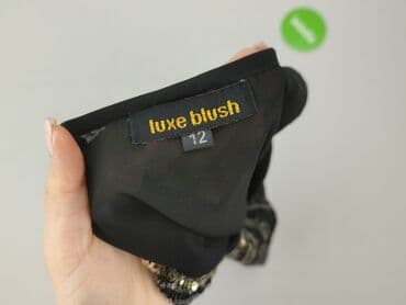 satynowy top pod marynarkę: Top damski, rozmiar M — 4