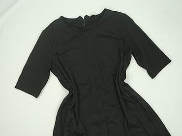 satynowe bluzki hm: H&M Basic, Sukienka damska, rozmiar M — 1