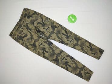 spodnie cargo damskie sinsay: Sinsay, Spodnie materiałowe damskie, rozmiar L — 3