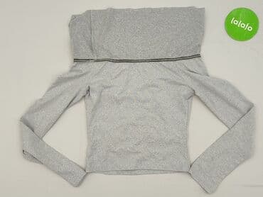 szara bluza: Bluzka damska, rozmiar S — 3