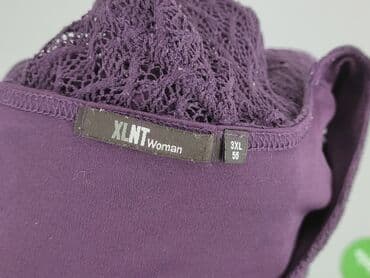 sukienki z gipiury dla puszystych: XLNT, Women's blouse, 3XL — 5