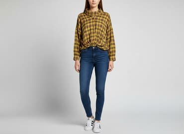 koszula w kratę damska shein: Shein, Koszula damska, rozmiar M — 1