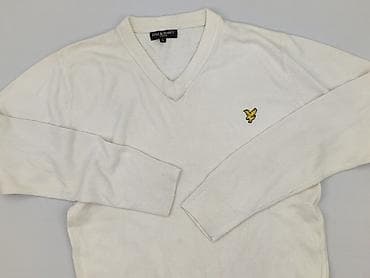 pull t shirt: Lyle & Scott, Sweter dla mężczyzn, rozmiar L — 1