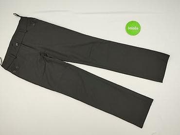 jeansy regular: Spodnie materiałowe damskie, rozmiar M — 2