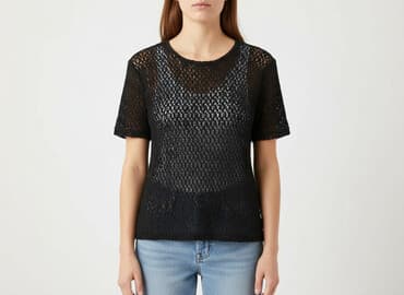 bluzki i koszule damskie day birger et mikkelsen: Olsen, T-shirt damski, rozmiar L — 6