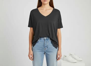 helly hansen t shirty: H&M Basic, Women`s T-shirt, size L — 1