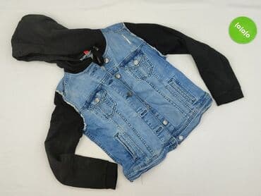 marynarka z kapturem damska: H&M Divided, Kurtka jeansowa damska, S — 2