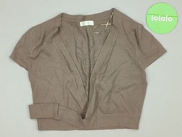 buty na koturnie z futerkiem: Promod, Kardigan damski, rozmiar M — 3