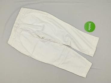 house biale spodnie: Debenhams, Spodnie 3/4 damskie, rozmiar M — 3