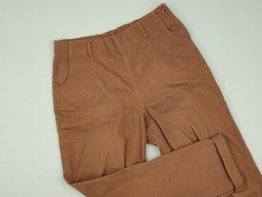spodnie woskowane brązowe reserved: Women`s trousers, size M (EU 38) — 1