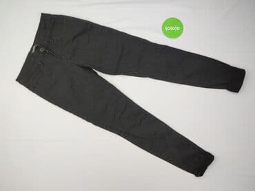 dżinsy czarne: Tom Rose, Spodnie materiałowe damskie, rozmiar S — 2