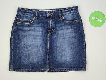 oversized jeans: H&M L.O.G.G., Spódnica damska, rozmiar M — 2