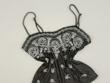 bluzki czarne z koronki: Top damski, rozmiar M — 1