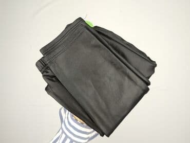 woskowane legginsy z wysokim stanem zara: Spodnie damskie, rozmiar S — 6