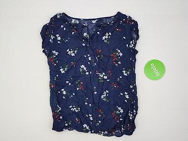chabrowa bluzki plus size: Bluzka damska, rozmiar M — 2