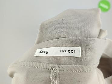 apple bottom jeans: Sinsay, Spodnie materiałowe damskie, rozmiar 2XL — 5