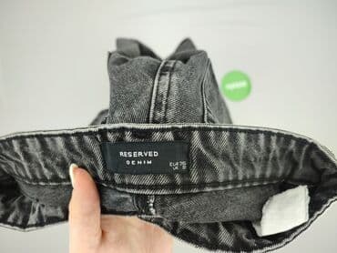 ccc buty srebrne: Denim, Jeansy damskie, rozmiar S — 4