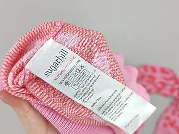 sweter z golfem oversize: Pink, Sweter damski, rozmiar XL — 5