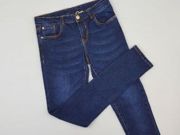 fruit of the loom bluza z kapturem: Spodnie jeansowe, Endo, 14 lat, 164, stan - Idealny — 1