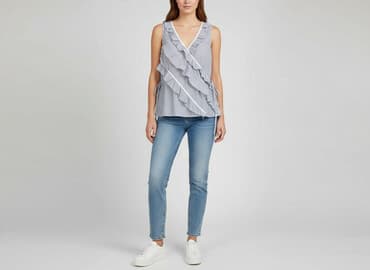 bluzki do plisowanej spódnicy: Dorothy Perkins, Bluzka damska, rozmiar L — 7