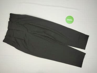 marynarka w kratę damska h m: H&M, Spodnie materiałowe damskie, M — 2