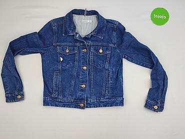 kurtka trapsar: Stradivarius, Kurtka jeansowa damska, rozmiar S — 2