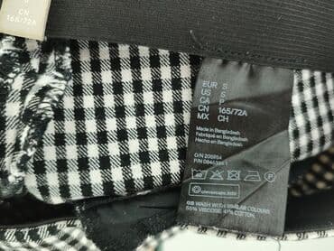 zara spodnie czarne z wysokim stanem: H&M, Spodnie materiałowe damskie, rozmiar S — 6
