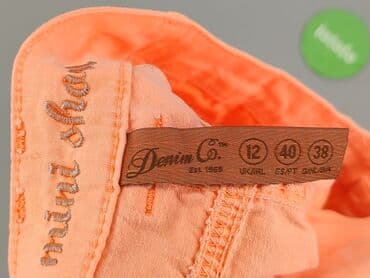 neonowe spodenki damskie: Denim Co, Szorty damskie, rozmiar L — 4