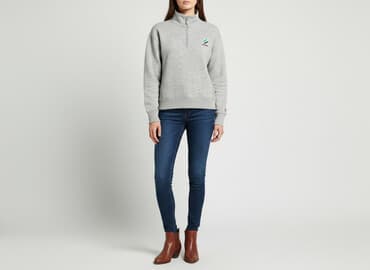 ciemnoszara bluza damska: Superdry, Bluza damska
, rozmiar S — 6