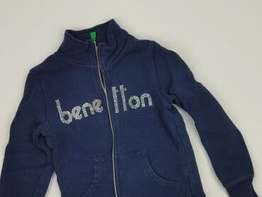 calvin klein jeans retro runner: Sweatshirt, Benetton, 7 years, 116-122 cm, condition - Very good — 1