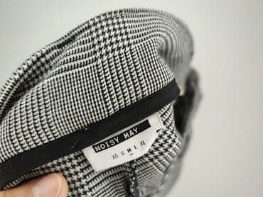 legginsy woskowane wysoki stan: Spodnie materiałowe damskie, rozmiar M — 4
