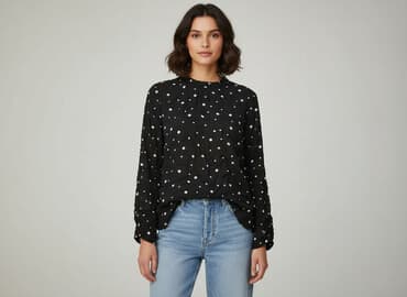 sweter w cętki: Weekday, Bluzka damska, rozmiar M — 7