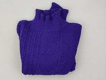 sweter melanż: Golf damski, rozmiar L — 6