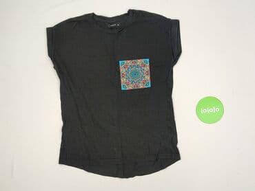 reserved czarne t shirty: Reserved, Футболка жіноча, розмір XS — 3