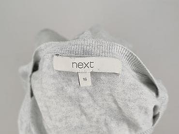 biale futro: NEXT Petite, Sweter damski, rozmiar L — 4