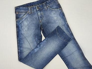 jeansy balloon: Denim, Jeansy damskie, rozmiar M — 1