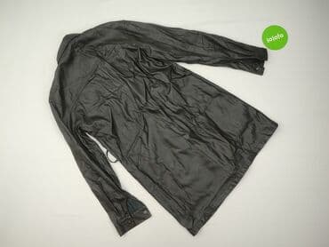 koszula z eko skóry reserved: Stradivarius, Шкіряна куртка жіноча, розмір M — 3