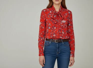 reserved czerwona bluzki: Bluzka damska, rozmiar S — 6