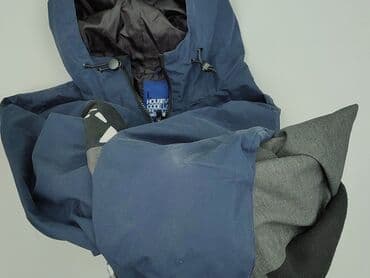 niebieska bluza pull and bear: Kurtka przejściowa dla mężczyzn, rozmiar L — 6