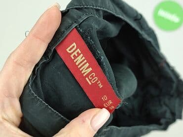 krótkie dopasowane spodenki: Denim Co, Szorty damskie, rozmiar M — 4