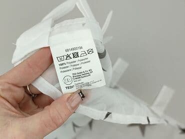 krótkie zasłony: Firanka na szelkach z gwiazdami - Delikatna, półprzezroczysta firanka — 3