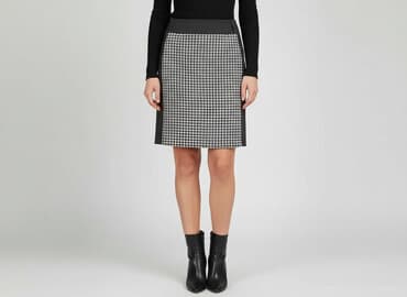 czarne spódnice w kratę: Spódnica damska, rozmiar S — 7